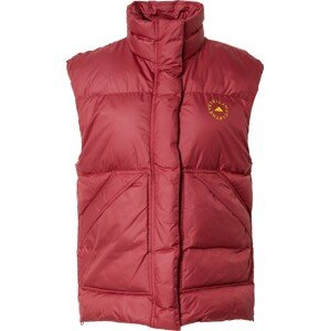 Sportovní vesta 'Padded Winter Gilet' adidas by stella mccartney kari / burgundská červeň