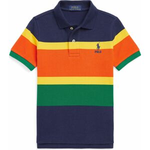 Tričko Polo Ralph Lauren tmavě modrá / žlutá / světle zelená / oranžová
