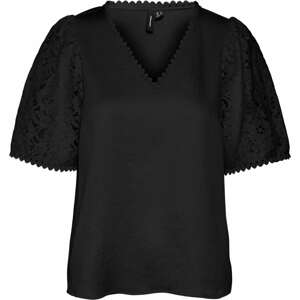 Tričko 'Pritti' Vero Moda černá