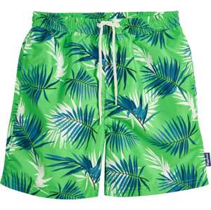 Plavecké šortky PLAYSHOES indigo / zelená / bílá