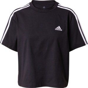 Funkční tričko 'Essentials' ADIDAS SPORTSWEAR černá / bílá