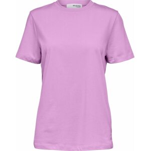 Tričko Selected Femme bledě fialová