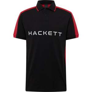 Tričko Hackett London červená / černá / bílá