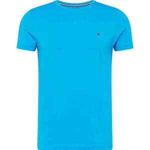 Tričko Tommy Hilfiger azurová / tmavě modrá / jasně červená / bílá