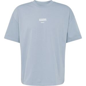 Tričko 'BURMAN' AllSaints chladná modrá / bílá