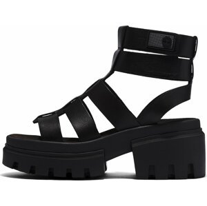 Páskové sandály 'Everleigh Gladiator' Timberland černá
