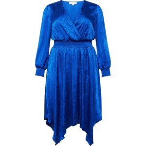 Šaty 'FRACTAL ZEBRA' Michael Kors Plus královská modrá