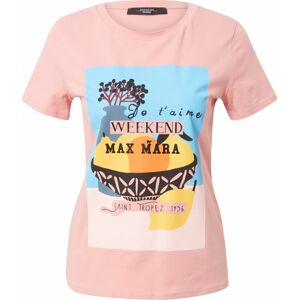 Tričko 'CHOPIN' Weekend Max Mara mix barev / růžová