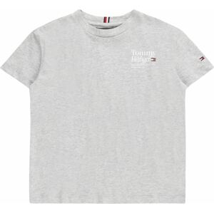Tričko Tommy Hilfiger námořnická modř / šedá / červená / bílá