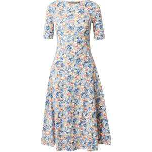 Šaty 'Munzie' Lauren Ralph Lauren modrá / opálová / oranžová / bílá