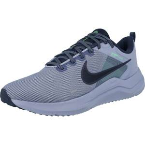 Běžecká obuv 'DOWNSHIFTER 12' Nike indigo / svítivě zelená / černá