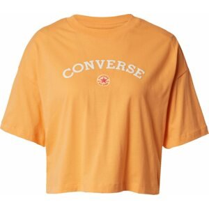 Tričko Converse oranžová / růžová / bílá