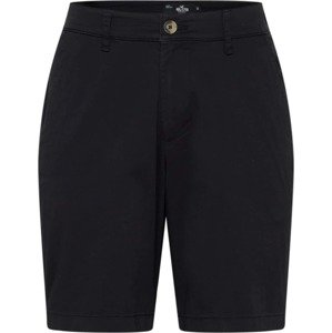 Chino kalhoty 'METEORITE' Hollister černá