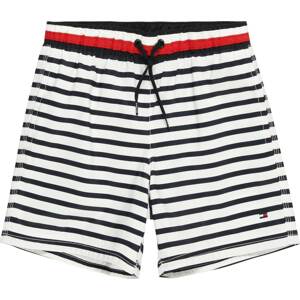 Plavecké šortky Tommy Hilfiger Underwear námořnická modř / červená / bílá