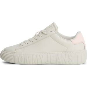 Tenisky Tommy Jeans růžová / bílá