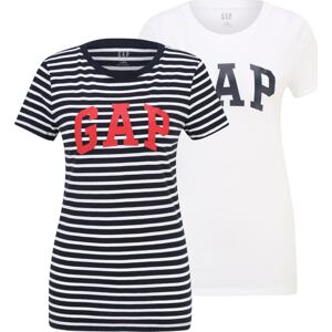 Tričko Gap Tall námořnická modř / červená / bílá