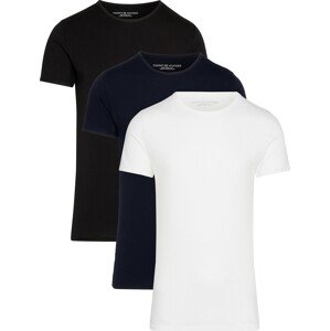 Tričko Tommy Hilfiger Underwear námořnická modř / černá / bílá