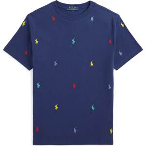 Tričko Polo Ralph Lauren námořnická modř / žlutá / nefritová / červená