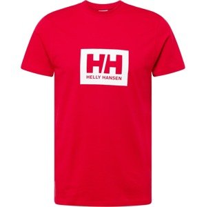 Tričko 'TOKYO' Helly Hansen červená / bílá