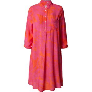 Košilové šaty Emily Van Den Bergh humrová / pink