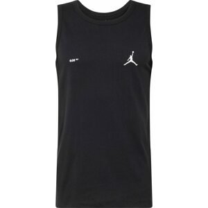 Funkční tričko Jordan černá / bílá