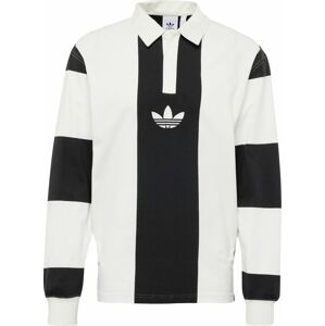 Tričko 'Hack Rugby' adidas Originals černá / bílá