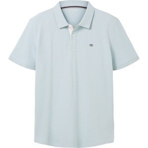 Tričko Tom Tailor pastelová modrá / šedá / offwhite