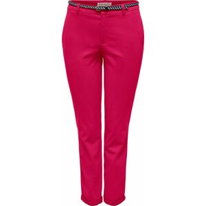 Chino kalhoty 'BIANA' Only námořnická modř / pink / bílá