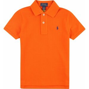 Tričko Polo Ralph Lauren námořnická modř / oranžová