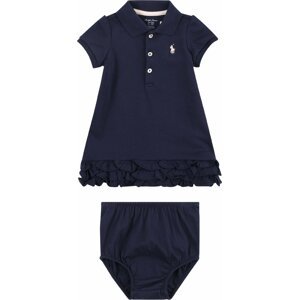 Šaty 'CUPCAKE' Polo Ralph Lauren námořnická modř / bílá
