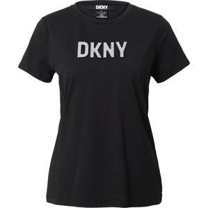 Tričko DKNY černá / offwhite