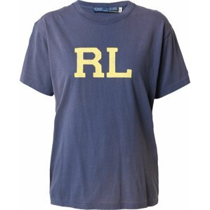 Tričko Polo Ralph Lauren námořnická modř / žlutá