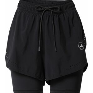 Sportovní kalhoty adidas by stella mccartney černá / bílá
