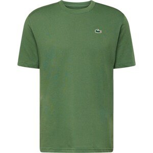 Funkční tričko Lacoste Sport zelená