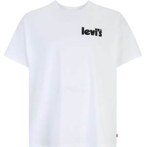 Tričko Levi's® Big & Tall černá / bílá