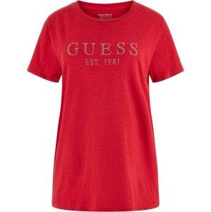 Tričko Guess červená