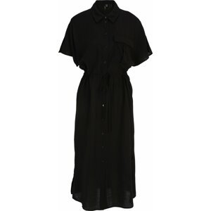 Košilové šaty 'IRIS' Vero Moda Tall černá