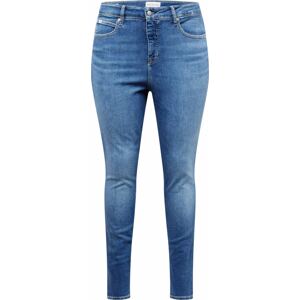 Džíny Calvin Klein Jeans Curve modrá džínovina