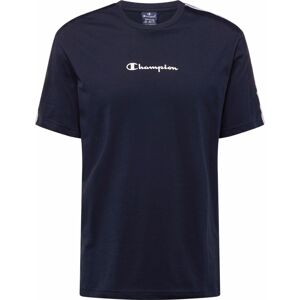 Tričko Champion Authentic Athletic Apparel námořnická modř / bílá