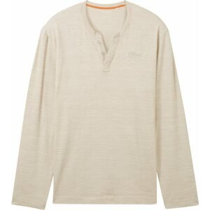 Tričko 'Serafino' Tom Tailor krémová / světle béžová