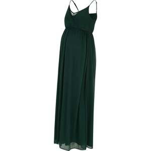 Letní šaty 'OLIVIA' Vero Moda Maternity tmavě zelená