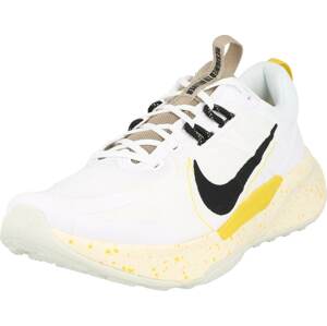 Běžecká obuv 'Juniper Trail 2 Next Nature' Nike tmavě béžová / žlutá / černá / bílá