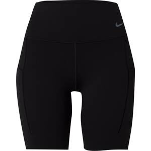Sportovní kalhoty Nike šedá / černá