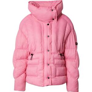 Zimní bunda Frieda & Freddies NY růžová / černá