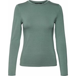 Tričko 'ALBERTE' Vero Moda tmavě zelená