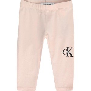 Legíny Calvin Klein Jeans růžová / černá / bílá