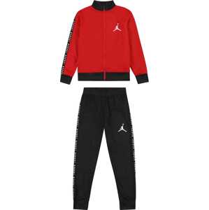 Joggingová souprava 'AIR' Jordan ohnivá červená / černá / bílá