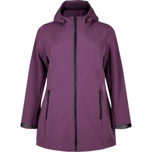 Přechodný kabát 'CAAURA' Zizzi tmavě fialová