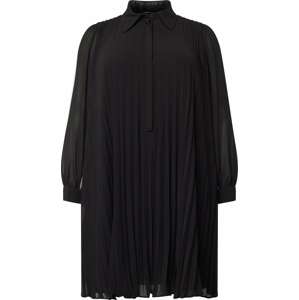 Košilové šaty Michael Kors Plus černá