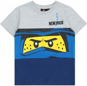 Tričko 'TAYLOR 616' LEGO® kidswear modrá / žlutá / šedý melír / černá